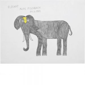Alois Fischbach, Elefant, 1987