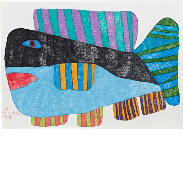 Laila Bachtiar, untitled (Fisch), 1991